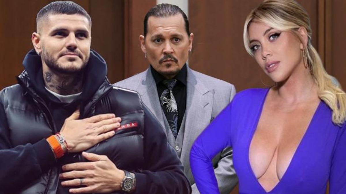 Icardi’den Wanda’ya Johnny Depp’li gönderme ‘Mesele adımı temizlemek değil…’ Ses kayıtlarını sızdırdı