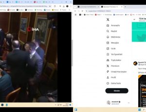 Karadağ’da meclis karıştı: Muhalefet toplantıya sis bombası attı