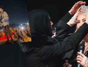ODTÜ’lü öğrencilerden Hande Yener’e ‘Onur Ödülü’