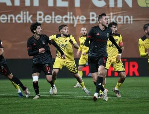 Pendikspor – İstanbulspor maç sonucu: 1-1