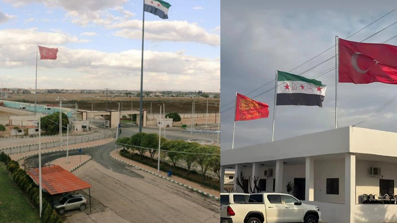 Suriye’de özgürleştirilen yerlerde Türk bayrağı da dalgalandı