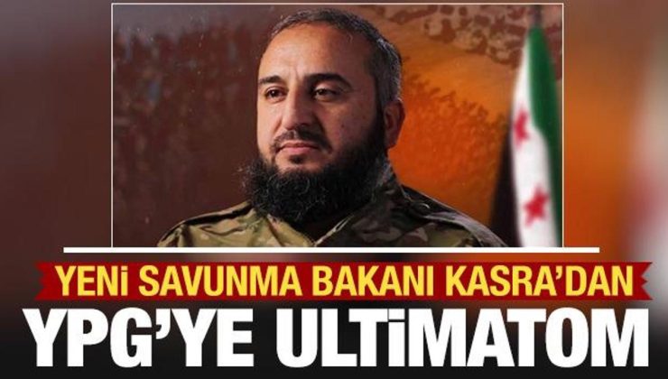 Suriye’nin yeni Savunma Bakanı’ndan YPG’ye ultimatom!