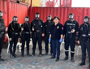 Tuzla Kent Konseyi’ne gönüllü itfaiyecilik eğitimi