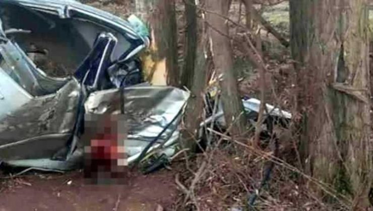 Ambulans şoförü kaza yerinde oğlunun cesediyle karşılaştı