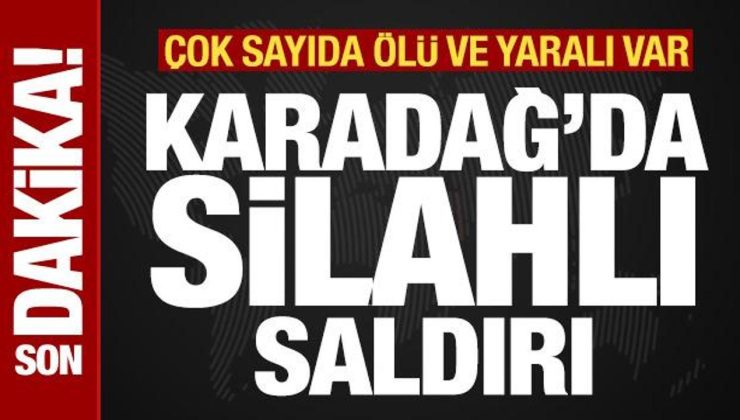Son dakika: Karadağ’da silahlı saldırı! Çok sayıda ölü ve yaralı var