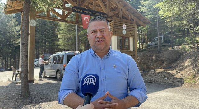 Kahramanmaraş’taki Yavşan Yaylası’nda bayram yoğunluğu yaşanıyor