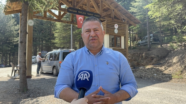 Kahramanmaraş’taki Yavşan Yaylası’nda bayram yoğunluğu yaşanıyor