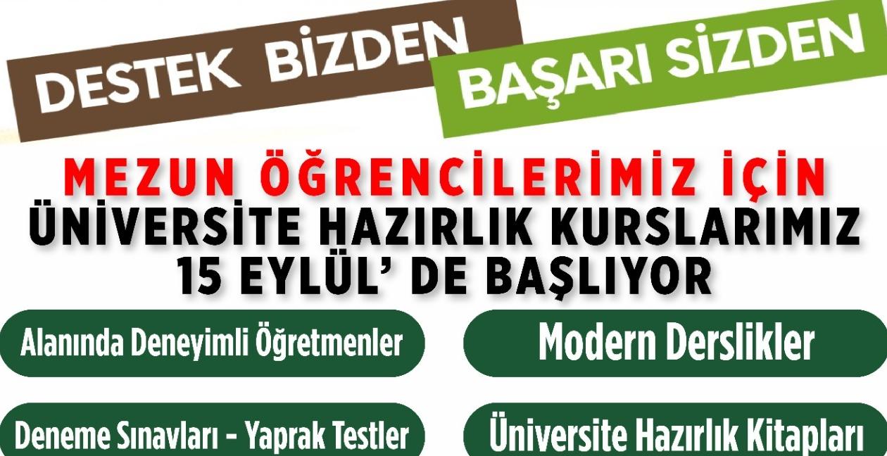 Onikişubat Belediyesi’nin ücretsiz Üniversite Hazırlık Kursu’nda yeni dönem başlıyor