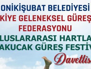 Onikişubat Belediyesi’nden Uluslararası Hartlap Karakucak Güreş Festivali
