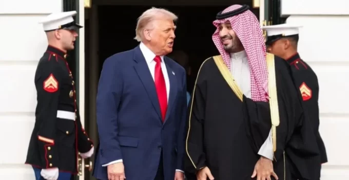 Suudi Prensi Beyaz Saray’da: ABD’ye yatırımları 1 trilyon dolara çıkaracağız