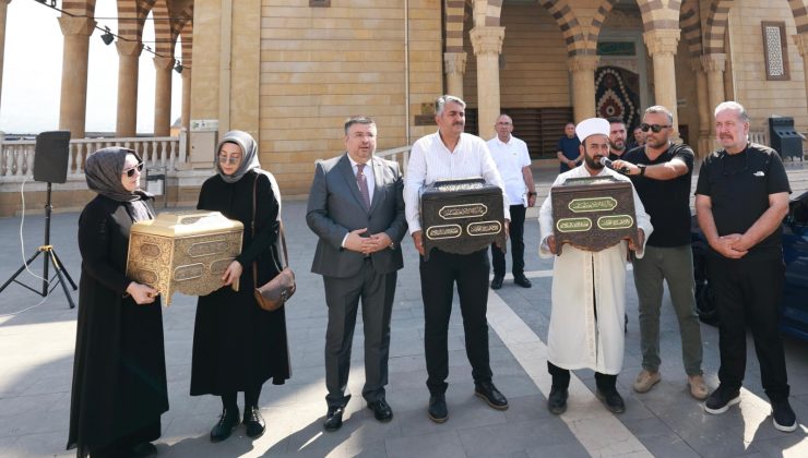 Kabe Örtüleri ve Mukaddes Emanetler Kahramanmaraş’a ulaştı
