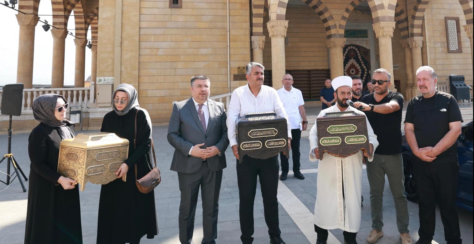 Kabe Örtüleri ve Mukaddes Emanetler Kahramanmaraş’a ulaştı